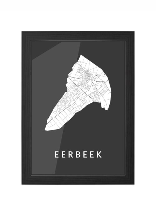 Eerbeek Black Ingelijst in Zwart lijst Kopen | Kunst in Kaart