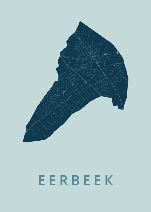 Eerbeek Mint Stadskaart Poster Kopen
