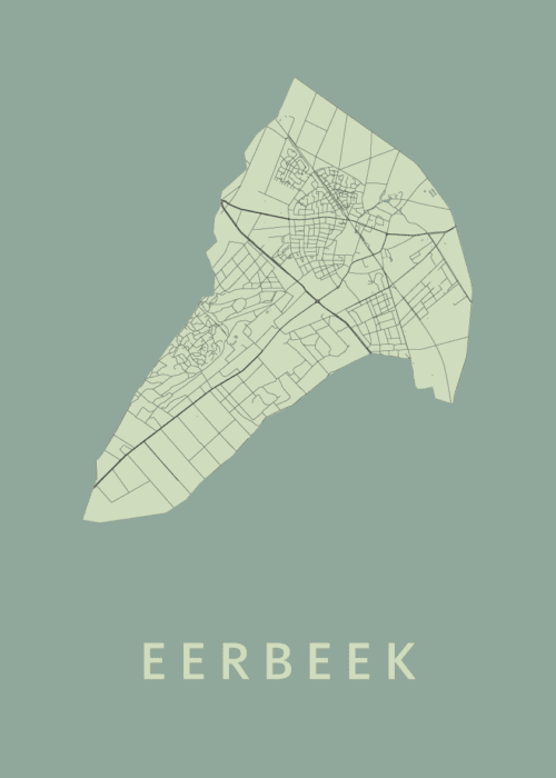 Eerbeek Stadskaart - Olive