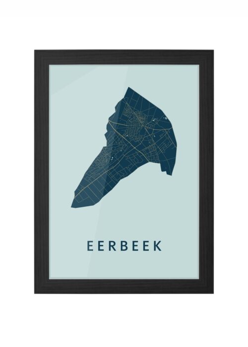 Eerbeek Prussian Ingelijst in Zwart lijst Kopen | Kunst in Kaart