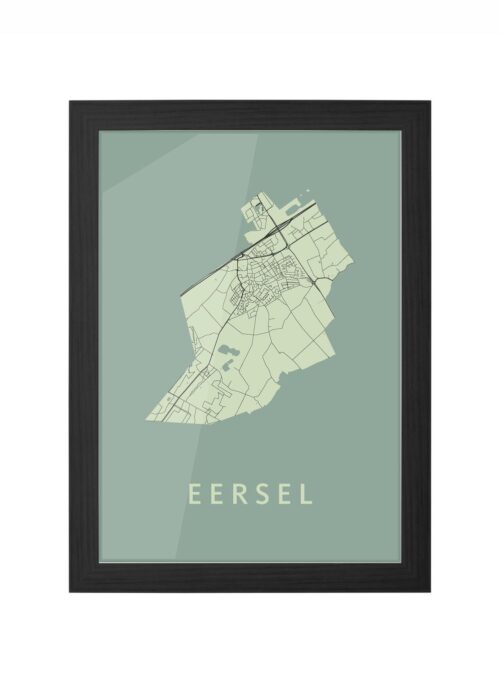 Eersel Olive Ingelijst in Zwart lijst Kopen | Kunst in Kaart