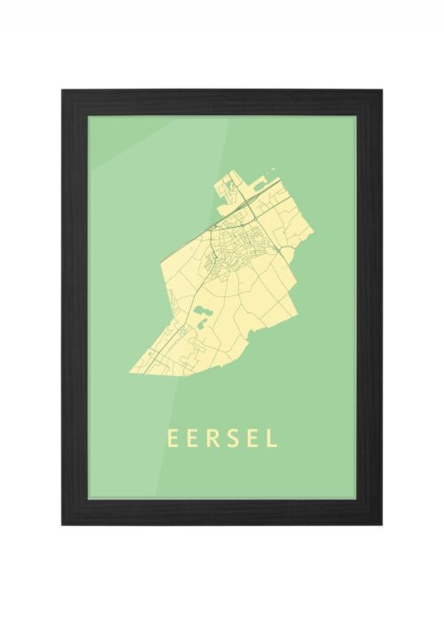 Eersel Spring Ingelijst in Zwart lijst Kopen | Kunst in Kaart