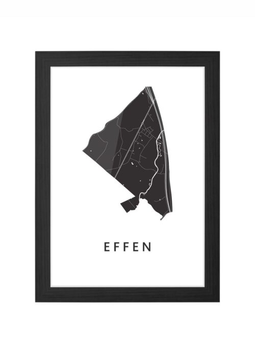 Effen Ingelijst in Zwart lijst Kopen | Kunst in Kaart
