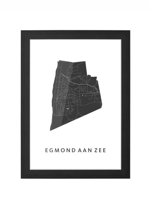 Egmond aan Zee Ingelijst in Zwart lijst Kopen | Kunst in Kaart
