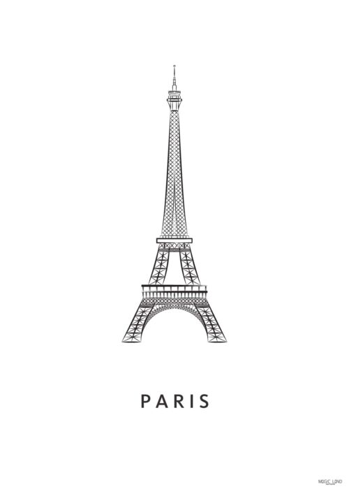 Eiffeltoren - Parijs poster