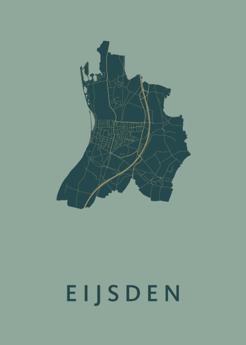 Eijsden Amazon Stadskaart Poster Kopen