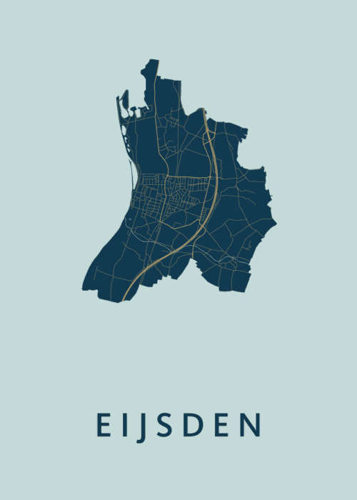 Eijsden Stadskaart - Prussian