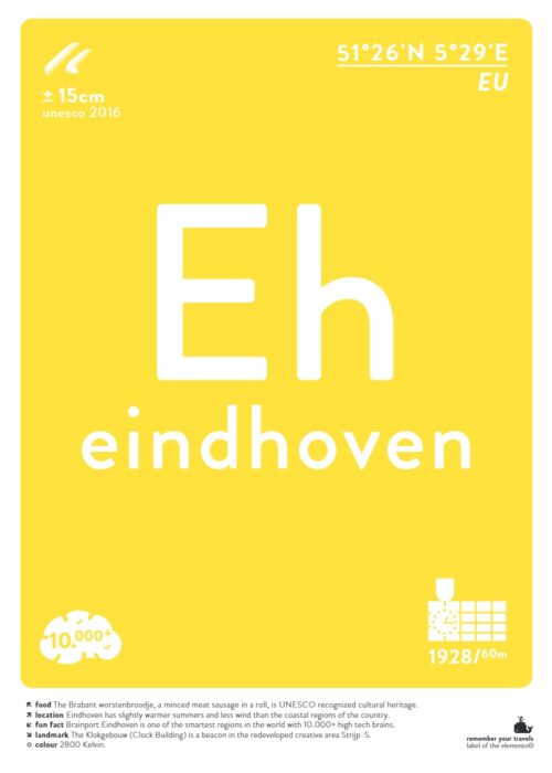 Eindhoven — Typografie Poster