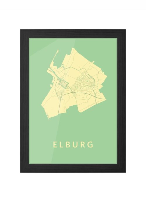 Elburg Spring Ingelijst in Zwart lijst Kopen | Kunst in Kaart