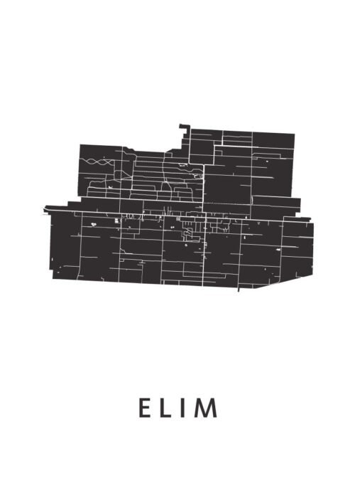 Elim Stadskaart Poster Kopen
