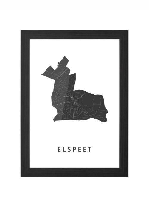 Elspeet Ingelijst in Zwart lijst Kopen | Kunst in Kaart
