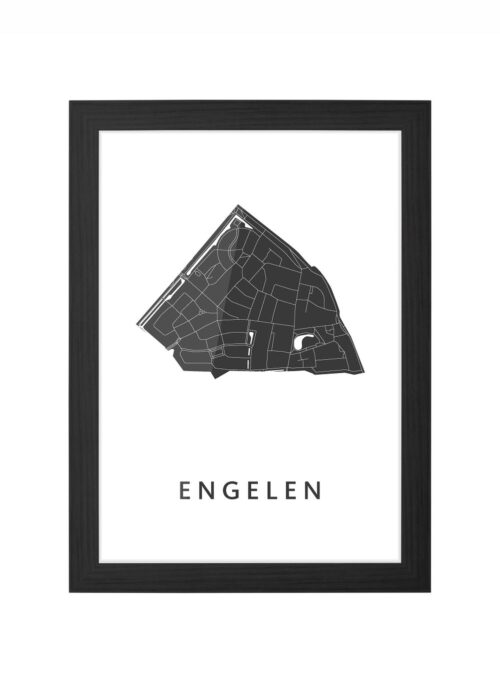Engelen Ingelijst in Zwart lijst Kopen | Kunst in Kaart