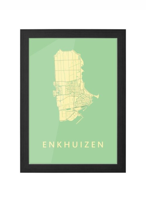 Enkhuizen Spring Ingelijst in Zwart lijst Kopen | Kunst in Kaart