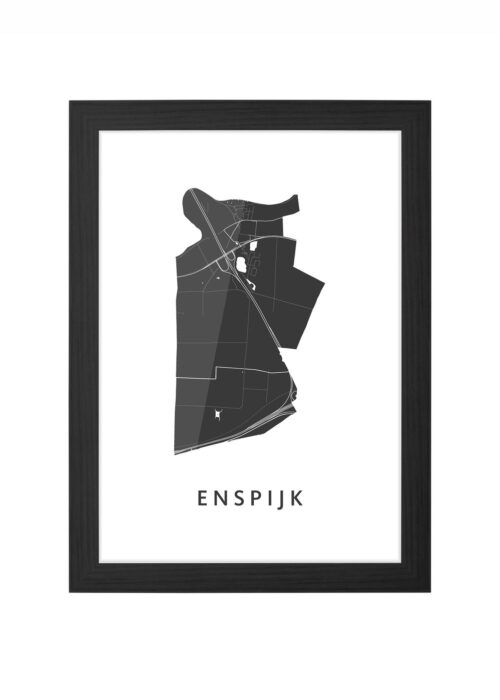 Enspijk Ingelijst in Zwart lijst Kopen | Kunst in Kaart