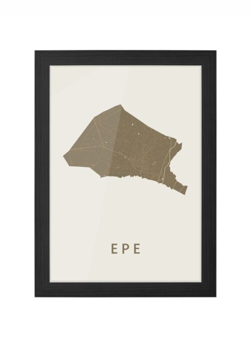 Epe Gold Ingelijst in Zwart lijst Kopen | Kunst in Kaart
