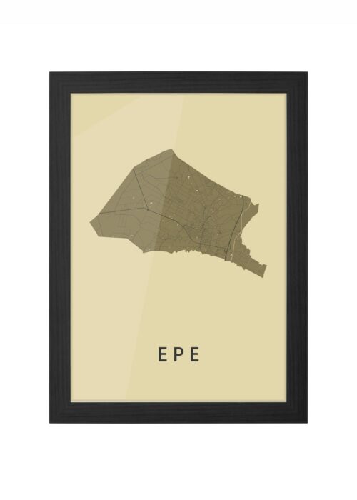 Epe GoldenRod Ingelijst in Zwart lijst Kopen | Kunst in Kaart