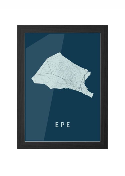 Epe Navy Ingelijst in Zwart lijst Kopen | Kunst in Kaart