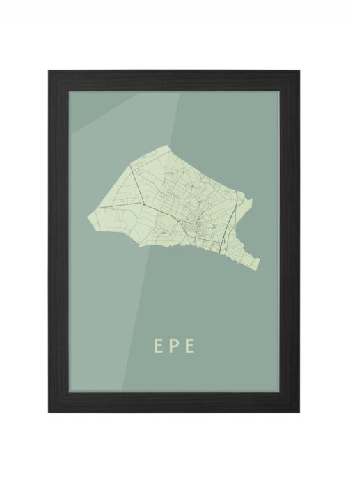 Epe Olive Ingelijst in Zwart lijst Kopen | Kunst in Kaart