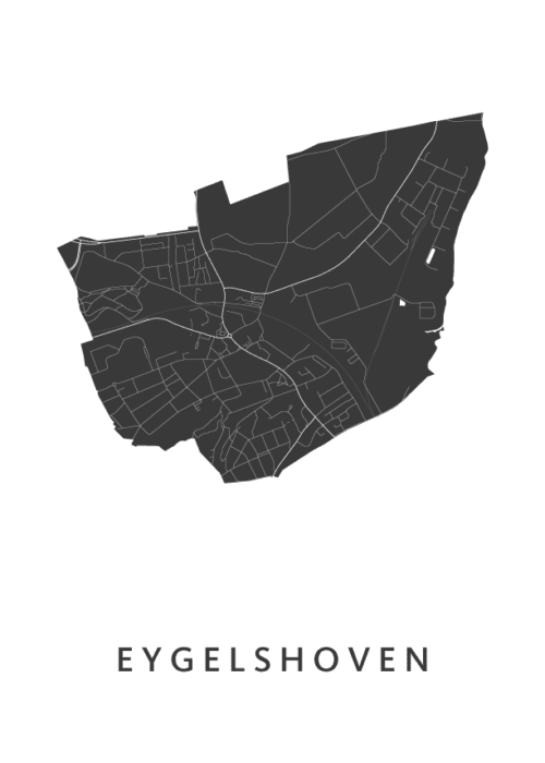 Eygelshoven Stadskaart Poster Kopen