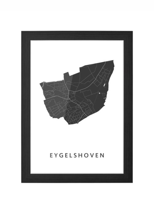 Eygelshoven Ingelijst in Zwart lijst Kopen | Kunst in Kaart
