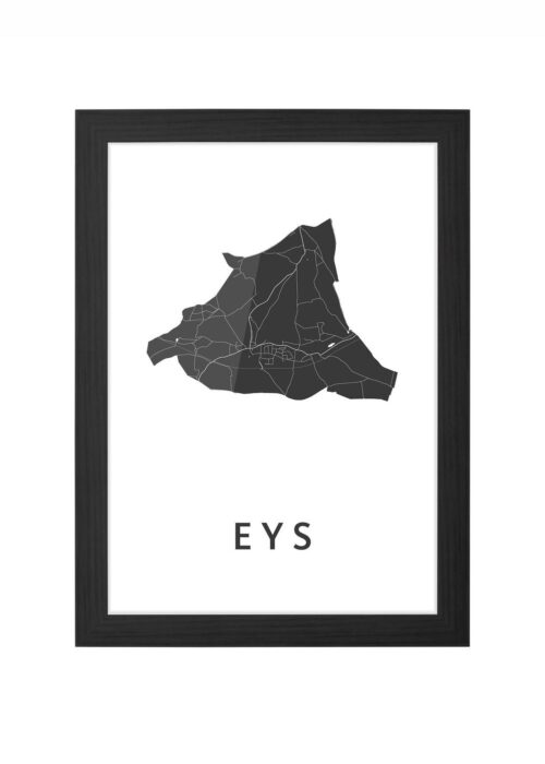 Eys Ingelijst in Zwart lijst Kopen | Kunst in Kaart