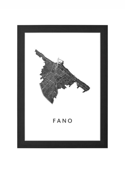 Fano Ingelijst in Zwart lijst Kopen | Kunst in Kaart