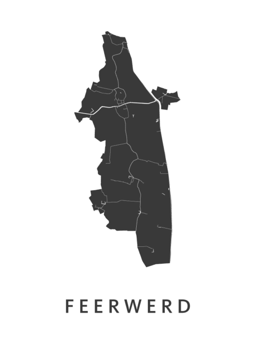 Feerwerd Stadskaart