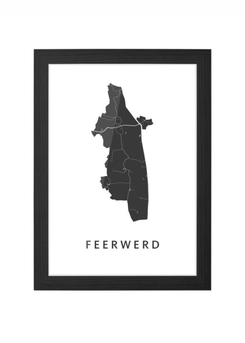 Feerwerd Ingelijst in Zwart lijst Kopen | Kunst in Kaart