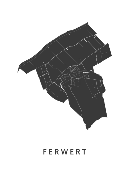 Ferwert Stadskaart