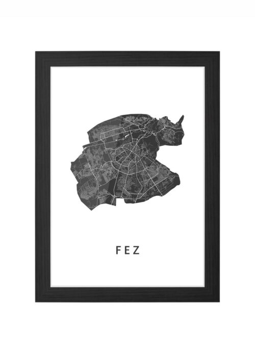 Fez Ingelijst in Zwart lijst Kopen | Kunst in Kaart