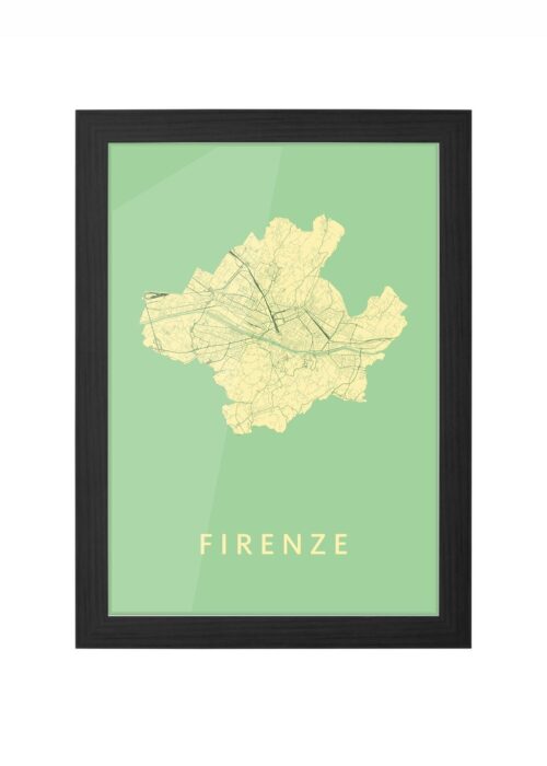 Firenze Spring Ingelijst in Zwart lijst Kopen | Kunst in Kaart