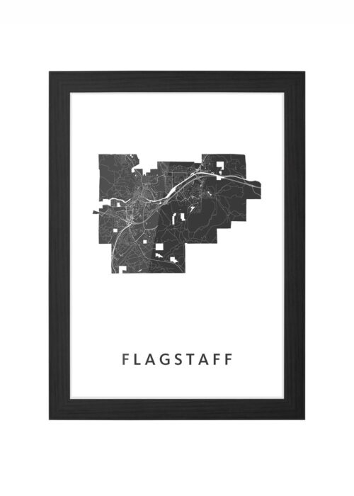 Flagstaff Ingelijst in Zwart lijst Kopen | Kunst in Kaart
