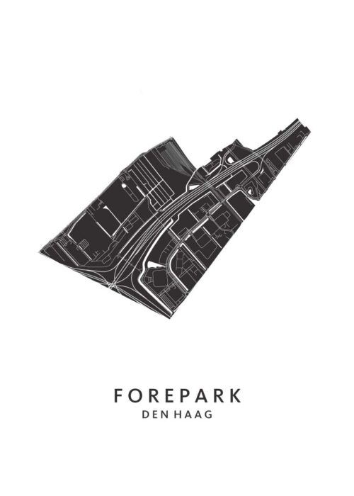 Den Haag - Forepark Wijkkaart