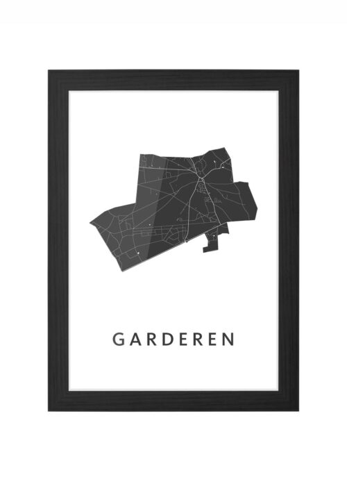 Garderen Ingelijst in Zwart lijst Kopen | Kunst in Kaart