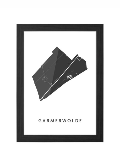 Garmerwolde Ingelijst in Zwart lijst Kopen | Kunst in Kaart