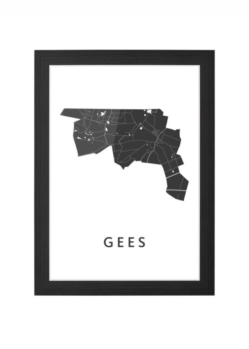Gees Ingelijst in Zwart lijst Kopen | Kunst in Kaart