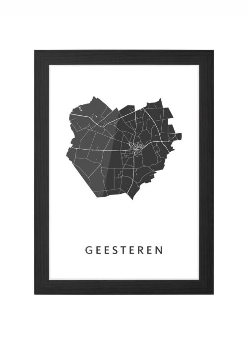 Geesteren Ingelijst in Zwart lijst Kopen | Kunst in Kaart