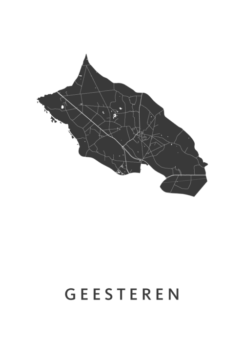 Geesteren (Gelderland) Stadskaart Poster Kopen