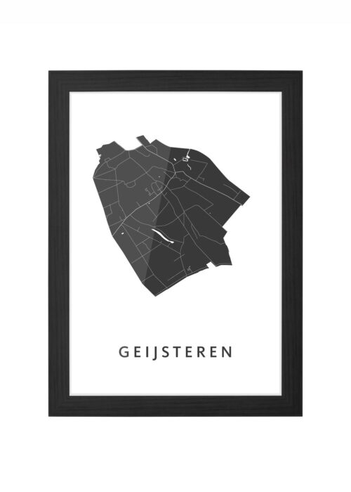 Geijsteren Ingelijst in Zwart lijst Kopen | Kunst in Kaart