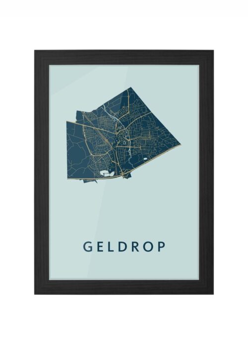 Geldrop Prussian Ingelijst in Zwart lijst Kopen | Kunst in Kaart