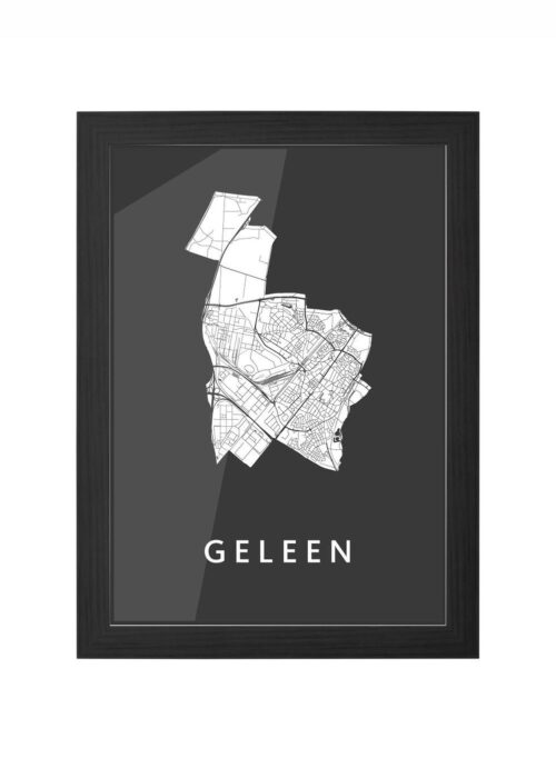 Geleen Black Ingelijst in Zwart lijst Kopen | Kunst in Kaart