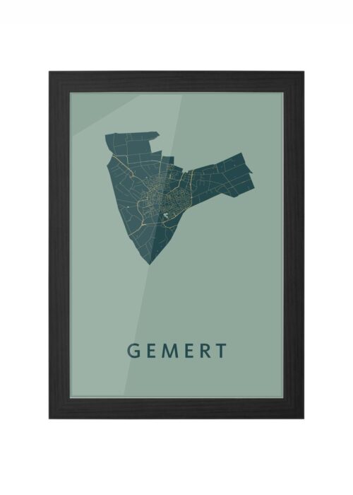 Gemert Amazon Ingelijst in Zwart lijst Kopen | Kunst in Kaart