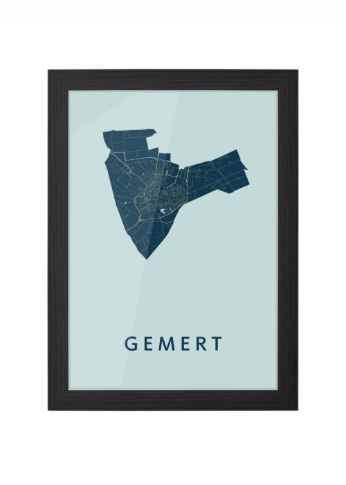 Gemert Prussian Ingelijst in Zwart lijst Kopen | Kunst in Kaart