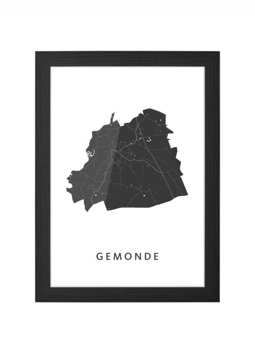 Gemonde Ingelijst in Zwart lijst Kopen | Kunst in Kaart