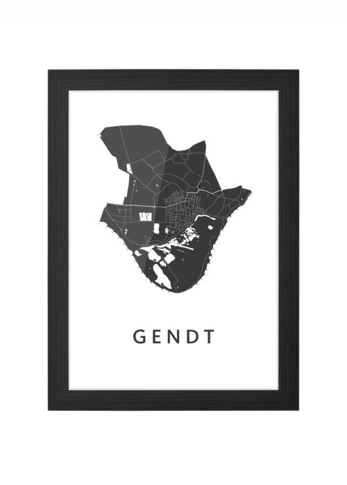 Gendt Ingelijst in Zwart lijst Kopen | Kunst in Kaart