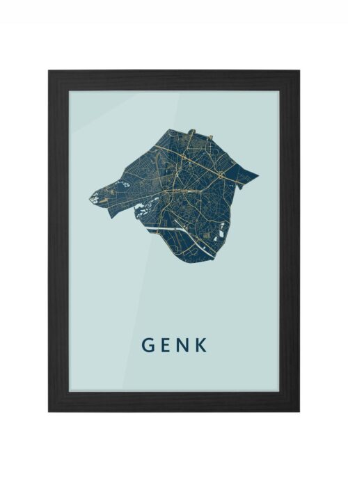 Genk Prussian Ingelijst in Zwart lijst Kopen | Kunst in Kaart