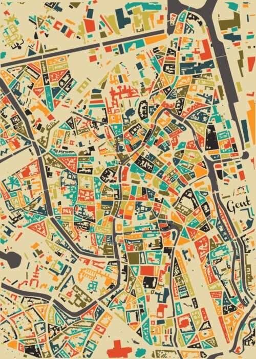 Gent Mozaïek Stadskaart