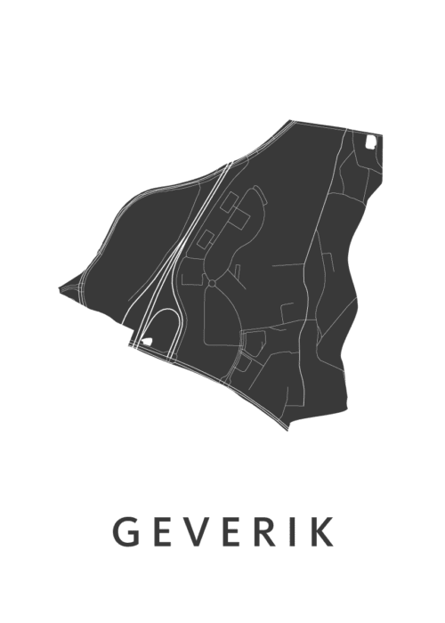 Geverik Stadskaart Poster Kopen