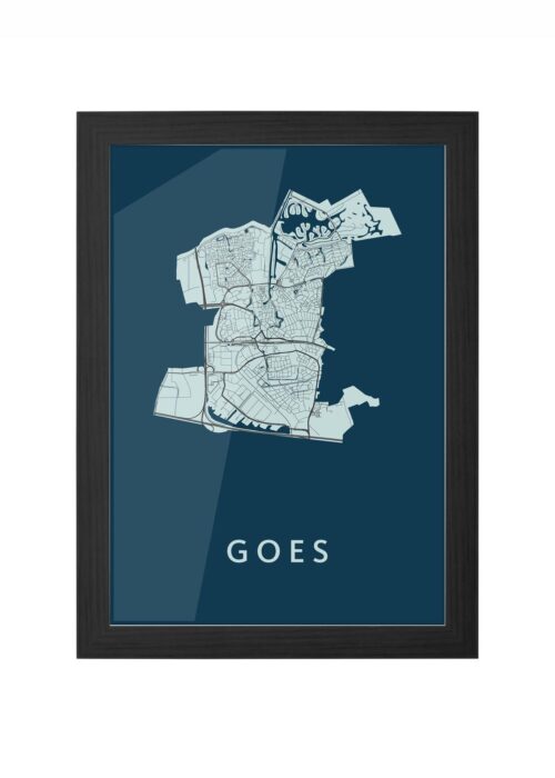 Goes Navy Ingelijst in Zwart lijst Kopen | Kunst in Kaart