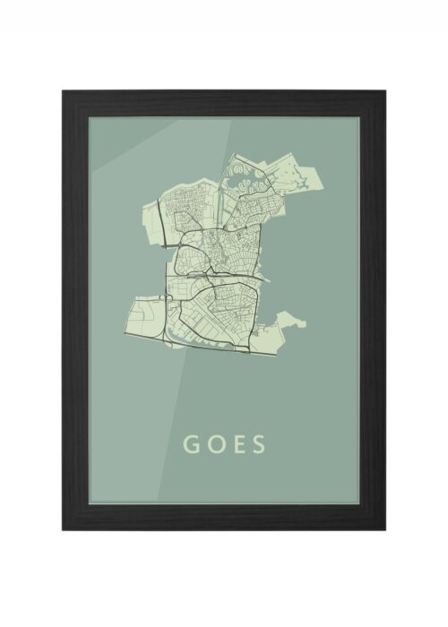 Goes Olive Ingelijst in Zwart lijst Kopen | Kunst in Kaart
